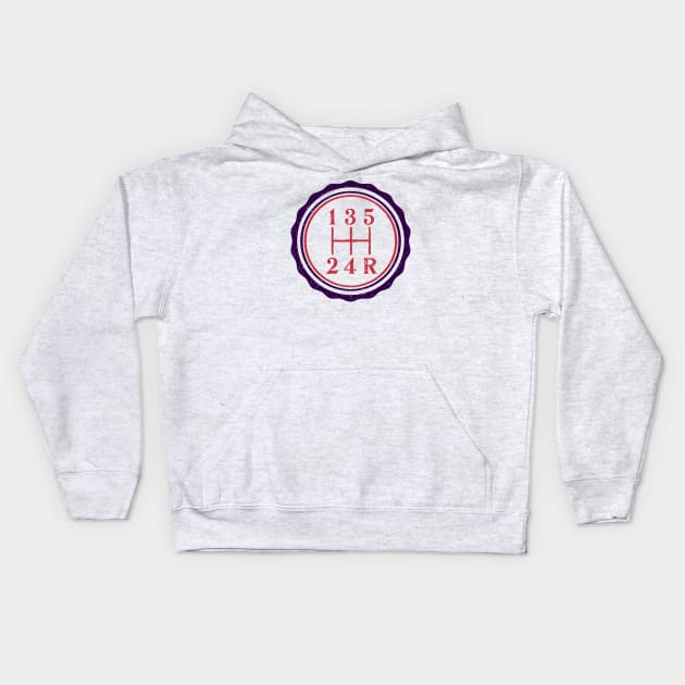 5 Speed Club Kids Hoodie by Dellan